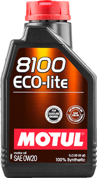 Моторное масло Motul 8100 Eco-lite 0W-20 1 л (104981)