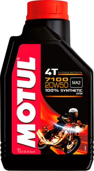 Моторное масло Motul 7100 4T 20W-50 1 л (104103)