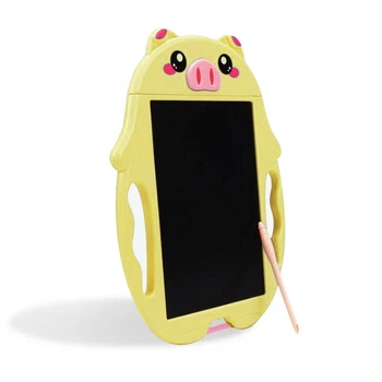 Дитячий графічний LCD планшет для малювання Kids Pad 9" Piggy Yellow
