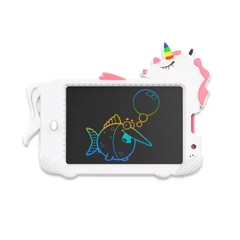 Дитячий графічний LCD планшет для малювання Kids Pad 10" Unicorn Pink