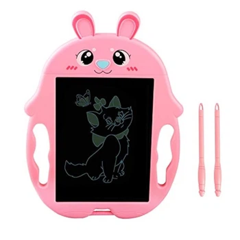 Дитячий графічний LCD планшет для малювання Kids Pad 9" Bunny Pink