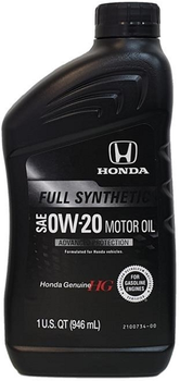 Моторна олива Honda Synthetic Blend 0W-20 0.946 л (087989163)