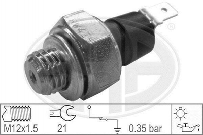 Датчик давления масла ERA 330001 BMW 7 Series, 3 Series, 5 Series; Mercedes Sprinter, Vito, G-Class, V-Class; Fiat Panda; Volkswagen LT; Seat Ibiza SE020942000A, A1601500079, A0045452614