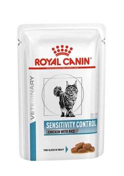 Корм Royal Canin Sensitivity Control Feline Pouches влажный для котов с проявлениями аллергии 85 гр