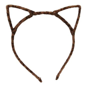 Обруч котик, пухнастий коричнева тигра (TS01091996247076)