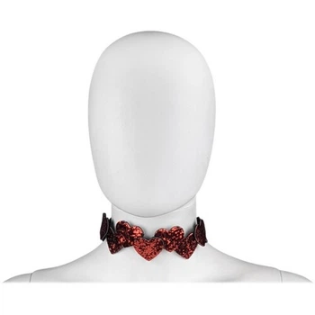 Чокер Сердечки Shine Seta Decor 23-509RD