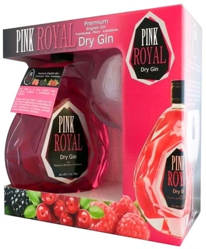 Джин Pink Royal Dry 0.7 л 40% в п/у с бокалом (5011995002325)