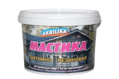 Мастика битумно-резиновая Akrilika 3 кг