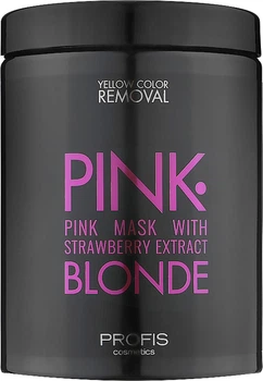 Маска розовая с экстрактом клубники Pink Blond Profis, 1000 мл