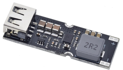 Стабилизатор/преобразователь напряжения повышающий USB DC-DC 2,8-4,5В - 5-12В QC3.0 QC2.0