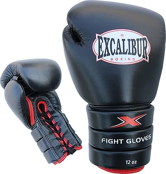Рукавиці для боксу Excalibur 526-09 14 унцій Black/Red (526-09/14)