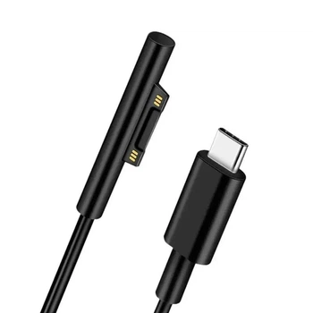 Кабель живлення Type-c Surface 200 см 15V PD зарядний кабель для microsoft Surface Pro 6 5 4 3 Surface Book 2 1 (776721)
