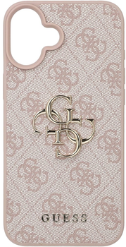 Панель Guess Hardcase 4G Big Logo для Apple iPhone 16 Plus Pink (GUHCP16M4GMGPI)