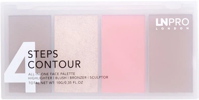 Набор пудры для контурирования лица LN Pro 4 Steps 4 Contour №102 10 г (0810134217560/5060805945949)
