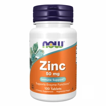 Now Foods Zinc Gluconate 50 mg - 100 tabs цинк глюконат Now Foods для підтримки імунітету, здоров’я шкіри та антиоксидантного захисту