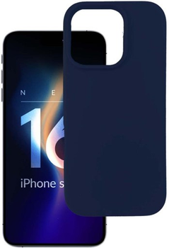 Etui 3mk Silicone Case do Apple iPhone 16 Pro Dark Navy (5903108603966)