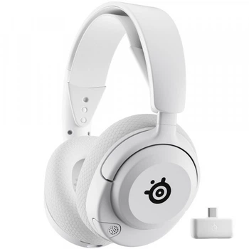 Наушники игровые STEELSERIES Arctis Nova 5 Wireless беспроводные Bluetooth White (61671)
