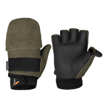 Рабочие зимние Перчатки Camotec Grip Max Windstopper из мембранной ткани черные размер M