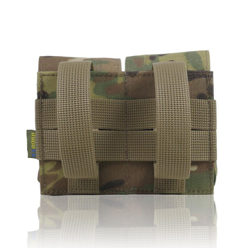 Тактический подсумок под 2 гранаты Kiborg GU Double Mag Pouch мультикам