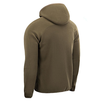 Флисовая кофта M-Tac Lite Microfleece Hoodie Army Olive размер S