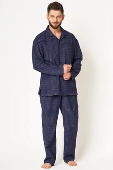 Комплект: рубашка и брюки Key 54(2XL) Синий (103557)