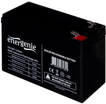 Аккумуляторная батарея EnerGenie 12V 9Ah (BAT-12V9AH)