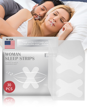 Смужки антихрап ротова стрічка від хропіння Woman Sleep Strips 30 шт