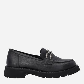 Loafersy damskie skórzane