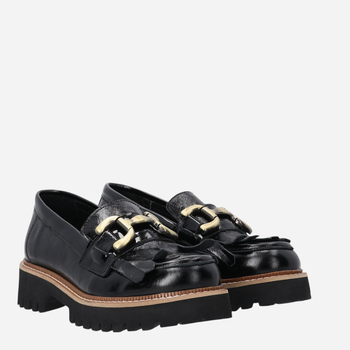 Loafersy damskie skórzane