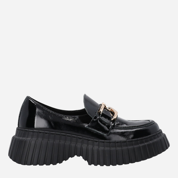 Loafersy damskie skórzane