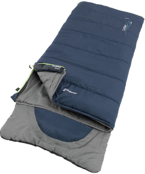 Спальний мішок Outwell Contour Junior 170 x 70 см Left Deep Blue (5709388136701)