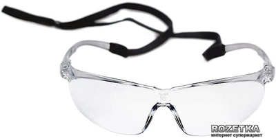 Защитные очки 3M Tora PC AS/AF+ Прозрачные (71501-00001M)