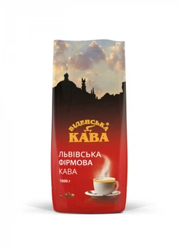Львівська Кава Фірмова зерно (1 кг)