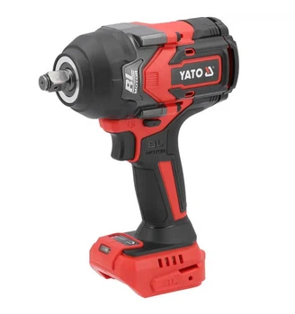 Аккумуляторный ударный гайковерт Yato YT-828072 с переходником 1/2х1/4” HEX, без акб и з/у (YT-828072)