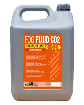 Рідина для вертикальних дим машин (ефект CO2) SFI CO2 Premium Fog, 5 літрів