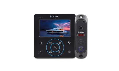 Комплект видеодомофона BCOM BD-480 Black Kit