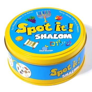 Настільна гра Dobble Spot it! Shalom / Спот іт! Шалом + правила українською!