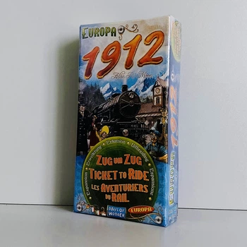Доповнення Days of Wonder Ticket to Ride Europe 1912 / Квиток на потяг Європа 1912 + правила українською!