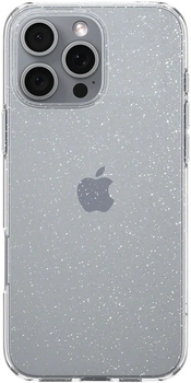 Etui Spigen Liquid Crystal Glitter do Apple iPhone 16 Pro Crystal Quartz (8809971230254)