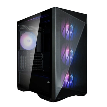 Корпус Full-Tower без БЖ Zalman Z9 Iceberg MS Black (E-ATX, скло, 496*245*473мм, 9.6 кг, чорний)