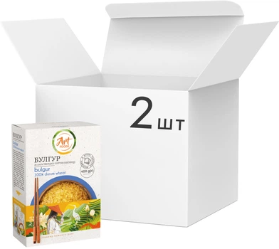 Упаковка булгура Art Foods 100 г x 4 пакетика х 2 шт (0.8 кг) (3983323762)