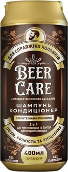 Шампунь-кондиционер Beer Care 2 в 1 с Протеинами пшеницы 400 мл (4820164641989)