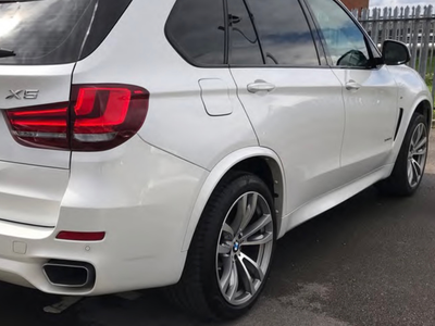 Накладки на пороги M-paket BMW X5 F15 / X5M F85 2013-2018 1234 upgrade для BMW X5 F15 2014-2018 (7885)