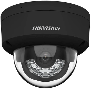 IP-камера відеоспостереження 4 Мп Hikvision DS-2CD2143G2-LIS2U (2.8 мм) BLACK з вбудованим стереомікрофоном та гібридною підсвіткою