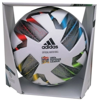 Мяч футбольный Adidas UEFA Nations League Pro OMB FS0205 Белый