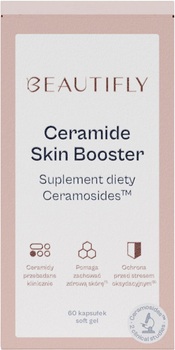 Харчова добавка Beautyfly Ceramide Skin Booster з керамідами 60 шт (5903003701132)