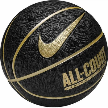М'яч баскетбольний Nike EVERYDAY ALL COURT 8P DEFLATED BK/METALLIC GOLD/BLACK/METALLIC GOLD size 7 (N.100.4369.070.07)