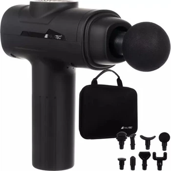 Массажер перкуссионный мышечный Malatec Мassage Gun Аккумуляторный, 8 насадок (23642)