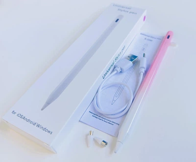 Универсальний стилус Universal Stylus K-2260 бело-розовый для Android