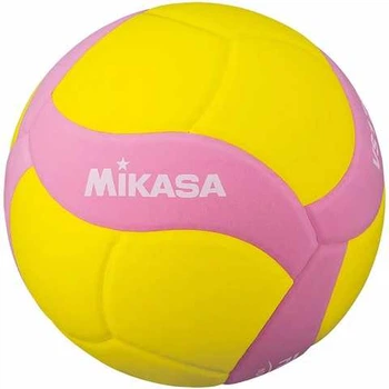 Волейбольный мяч Mikasa VS160W Pink Soft Kids Розовый (размер 4, облегченный до 12 лет),